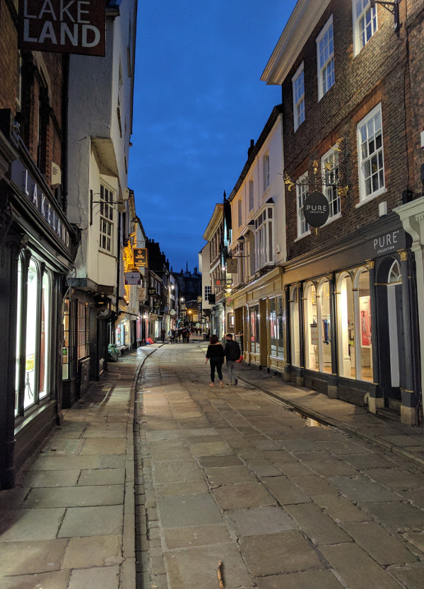 This isn't the famous Shambles. I actually didn't take any photos down there because I was so overcome with wonderment.